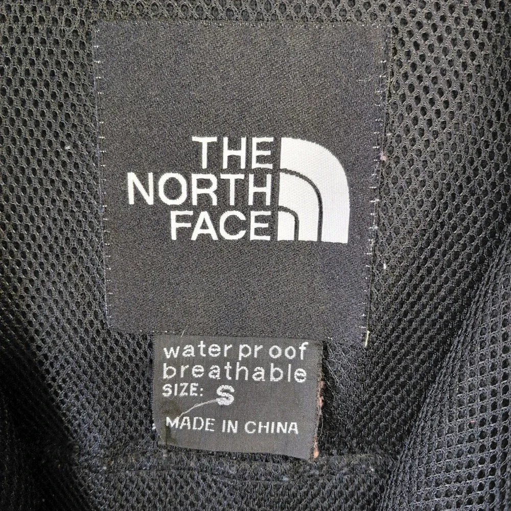 The North Face Gore Windstopper Fleece Jacket Black Mens Small Full Zip Denali